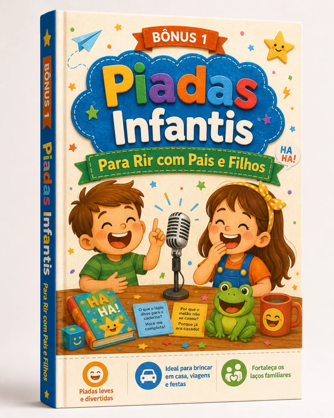 Bônus 1 - Piadas infantis para rir com pais e filhos